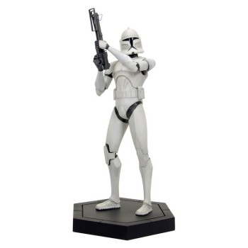 Star Wars Clone Wars White Clone Trooper Maquette 11 inch